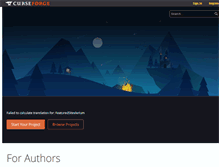 Tablet Screenshot of metaplace.curseforge.com