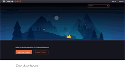 Desktop Screenshot of fiesta.curseforge.com