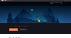Desktop Screenshot of gw.curseforge.com
